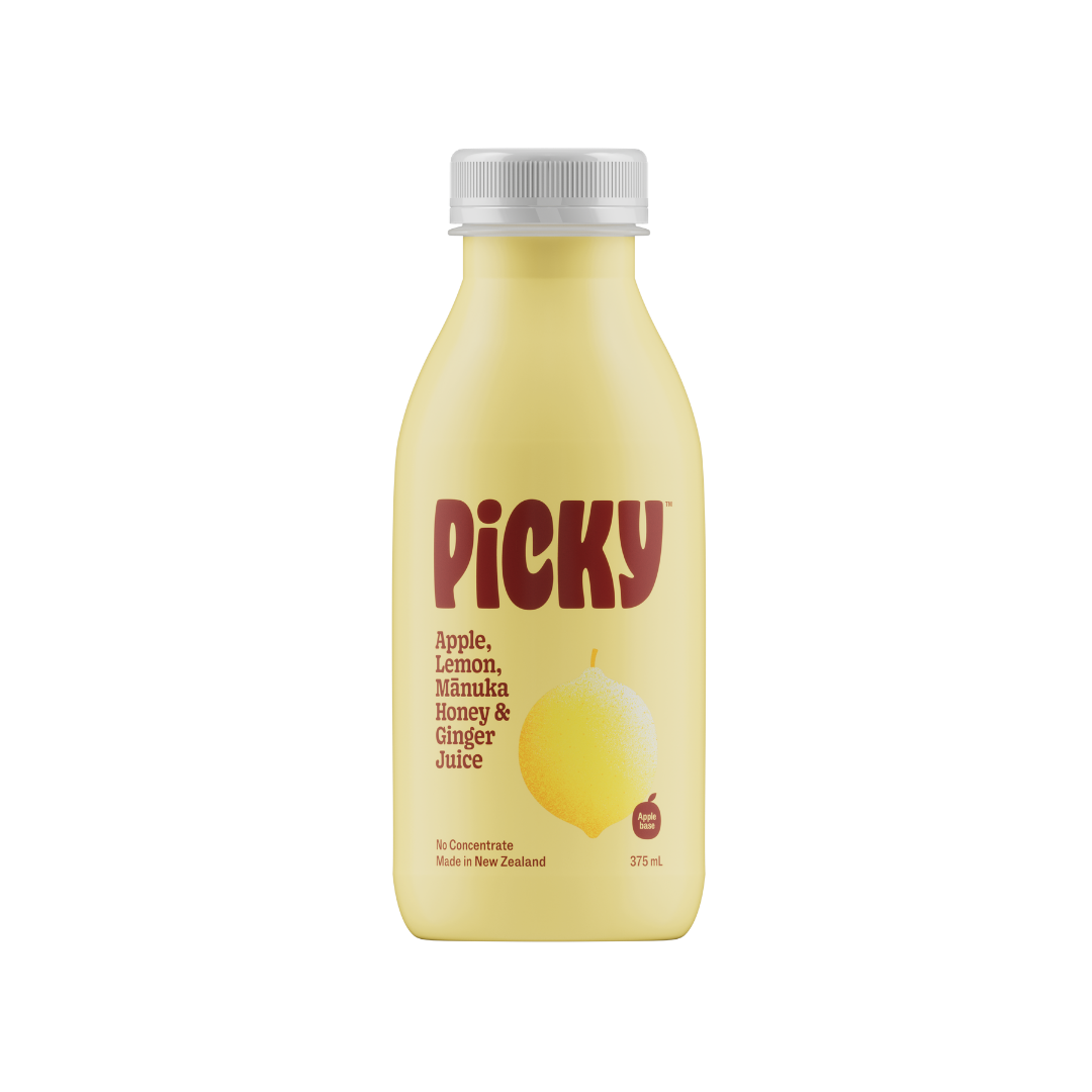 Apple, Lemon, Mānuka Honey & Ginger Juice