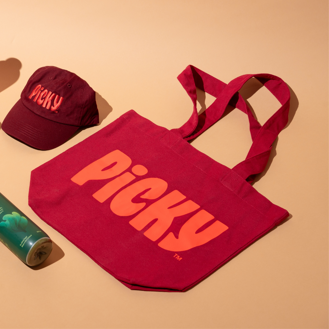 Picky Red Tote