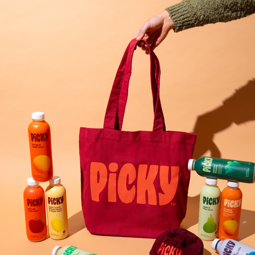 Picky Red Tote